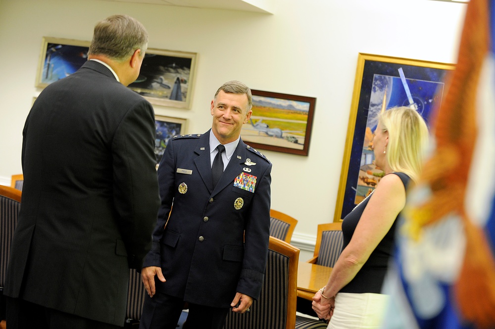 20th Air Force Chief of Staff Gen. Mark A. Welsh III - first All Call with senior staff