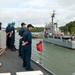 USS Underwood departs Bahia Malaga, Colombia