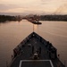 USS Underwood approaches the Miraflores lock of the Panama Canal