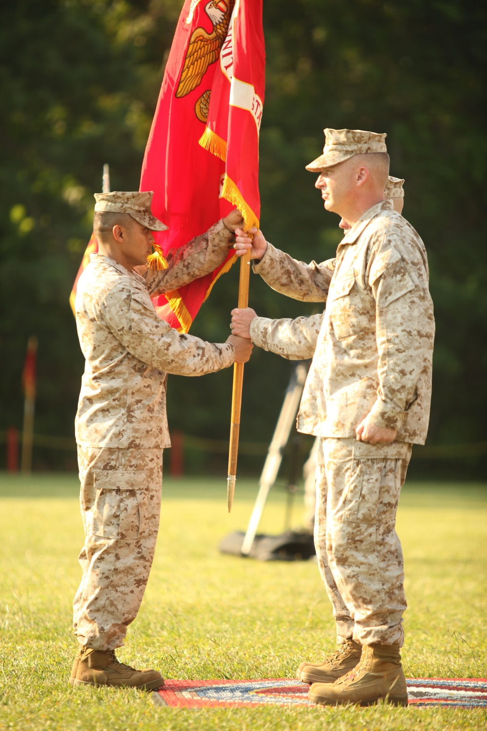 PAS change of command