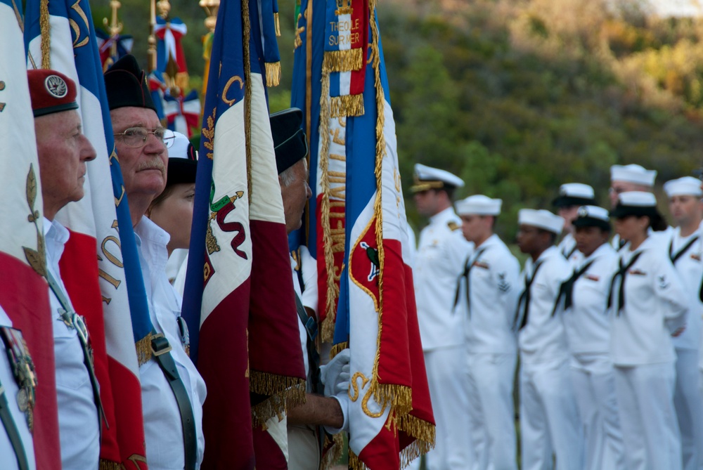 USS Mount Whitney in Theoule-sur-Mer, France