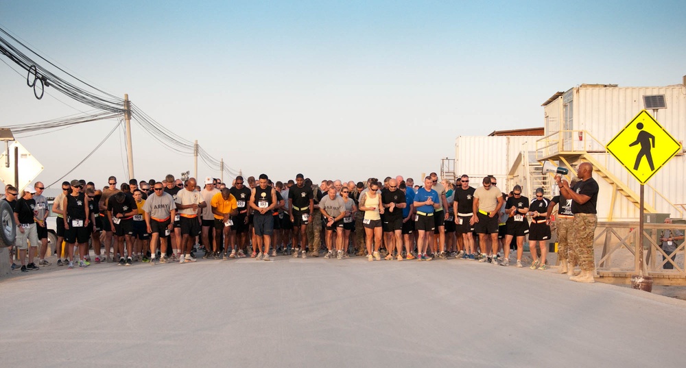 Sergeant Audie Murphy Club sponsors run for Wounded Warrior Project