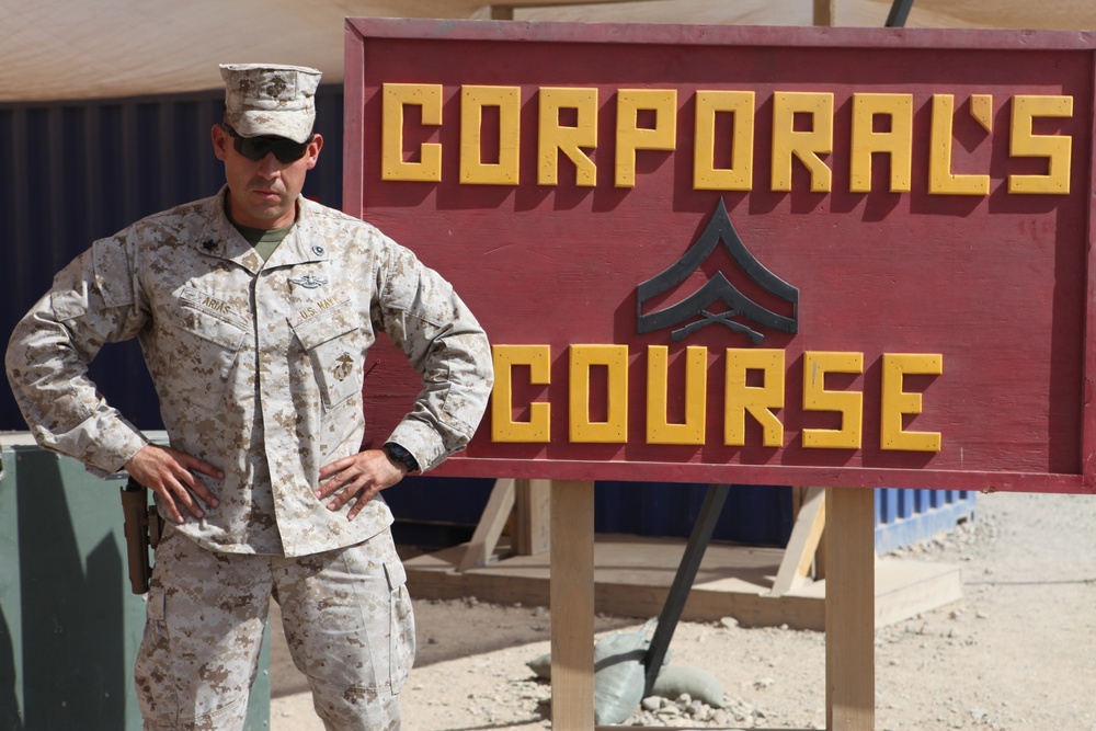 Baja, Calif., native brings motivation, smiles to Marines in Afghanistan