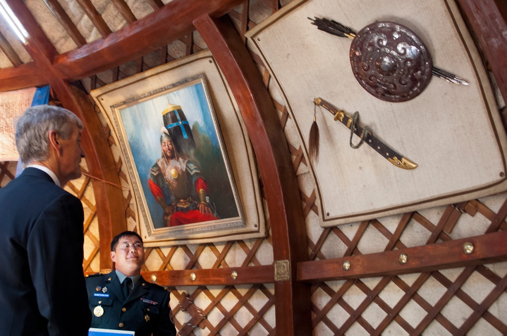 On the Road with Secretary McHugh -- Mongolia
