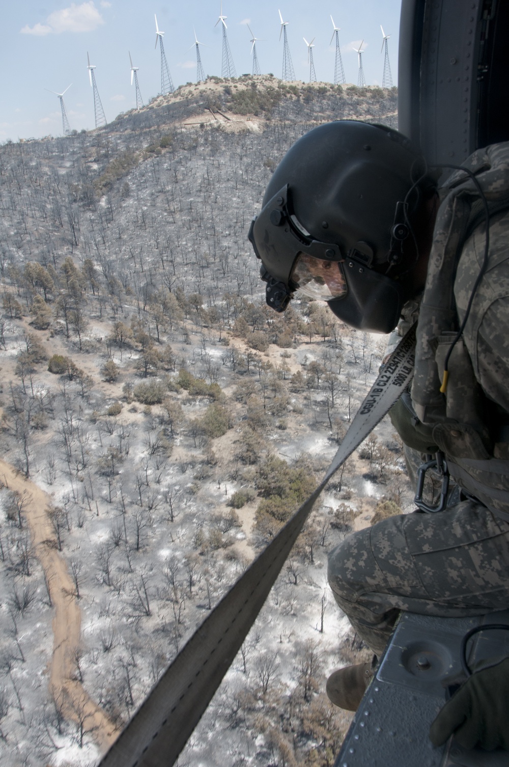 California Army and Air National Guard aircraft battle blazes
