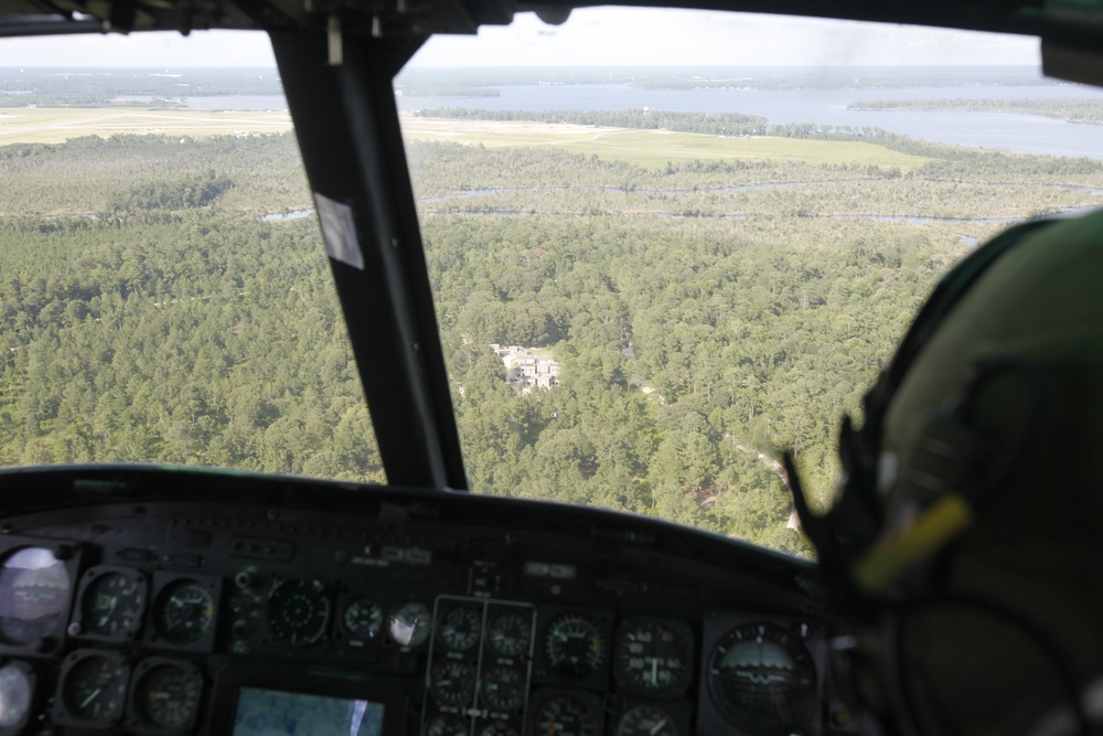 Attack helicopter Marines practice close-air support, Integrate with ground troops at Camp Lejeune