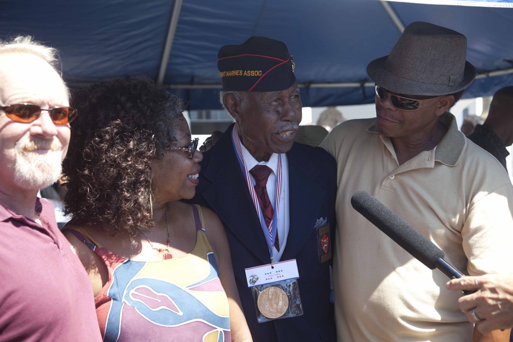 1st Marine Division honors Montford Point Marines
