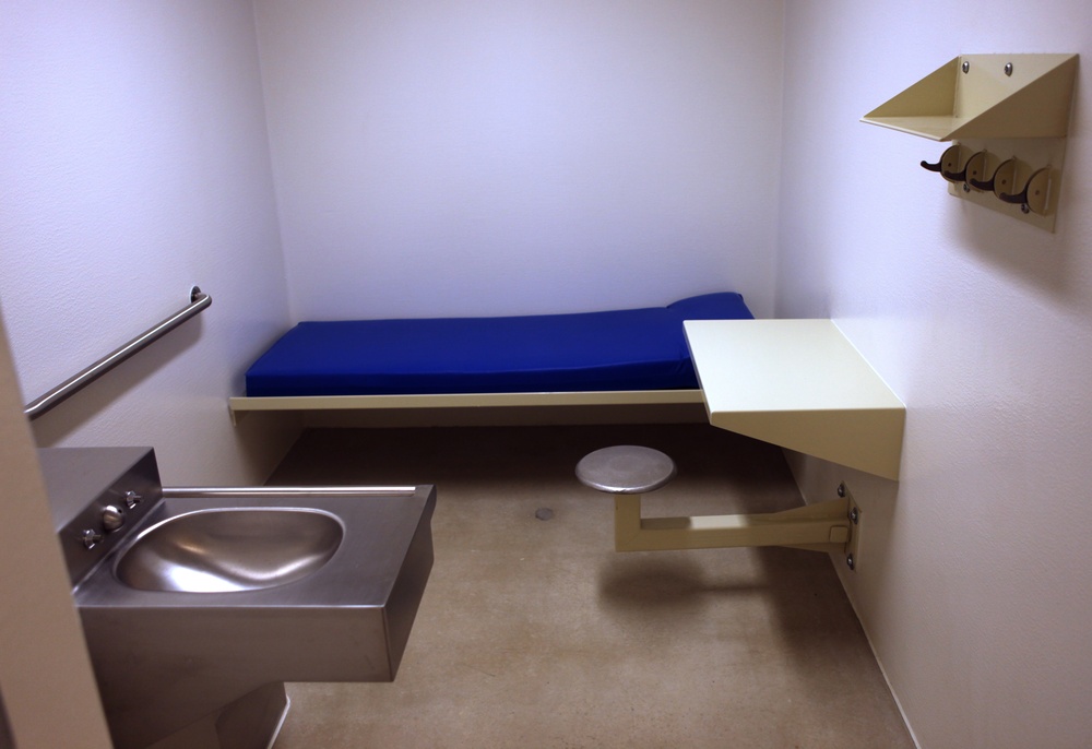 A look into a holding cell