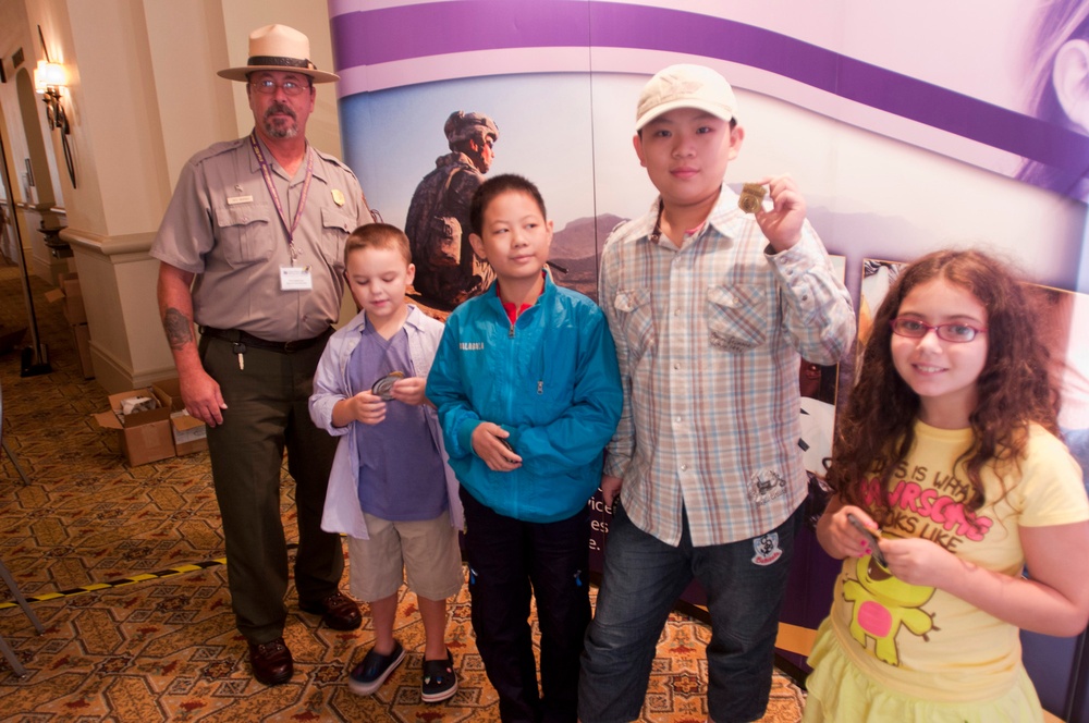 Military children become Junior Park Rangers at Yellow Ribbon
