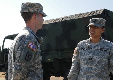 1-377 Field Artillery Regiment welcomes their first female battery commander