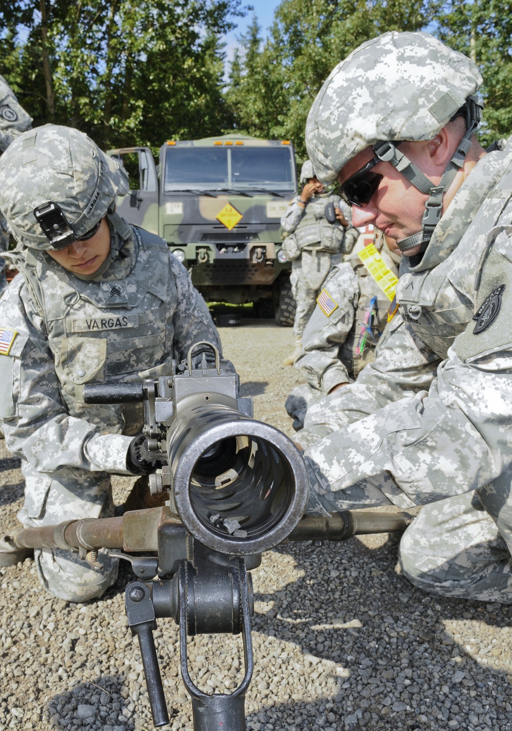 6th Engineer Battalion M2 .50 Caliber Machingun Qualifications