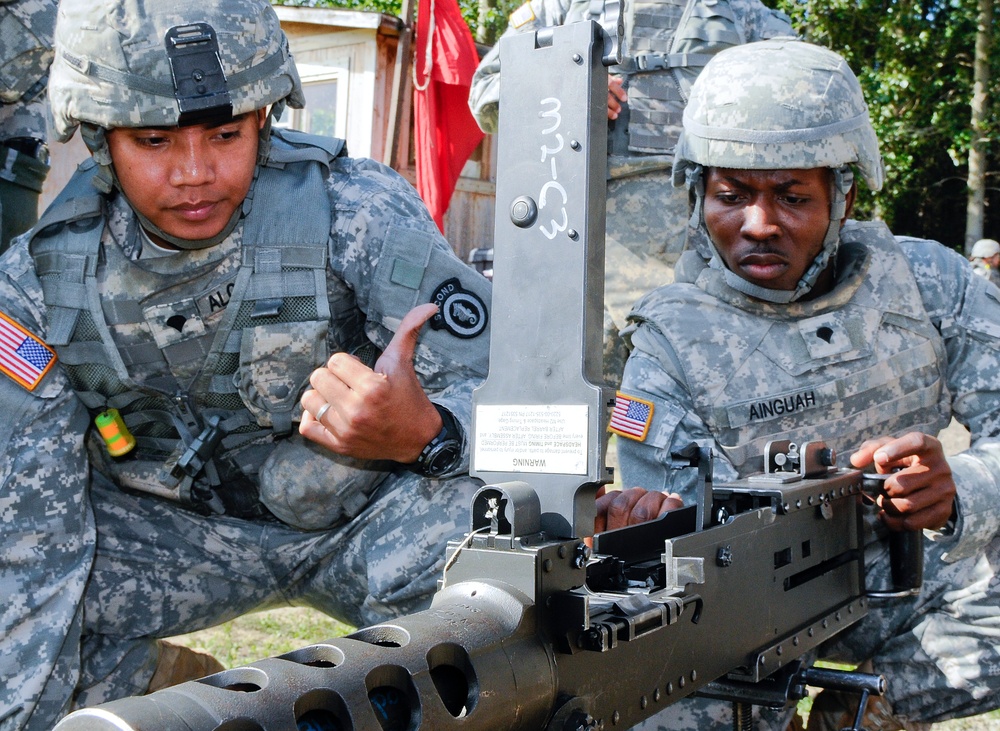 6th Engineer Battalion M2 .50 Caliber Machingun Qualifications