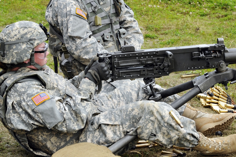 6th Engineer Battalion M2 .50 Caliber Machinegun Qualification