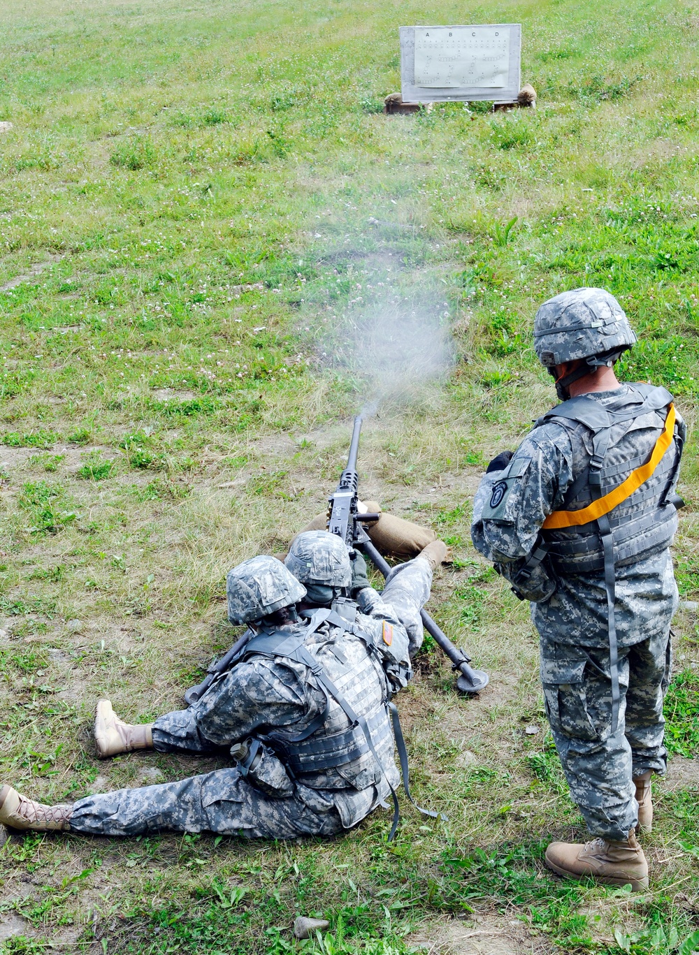 6th Engineer Battalion M2 .50 Caliber Machingun Qualifications