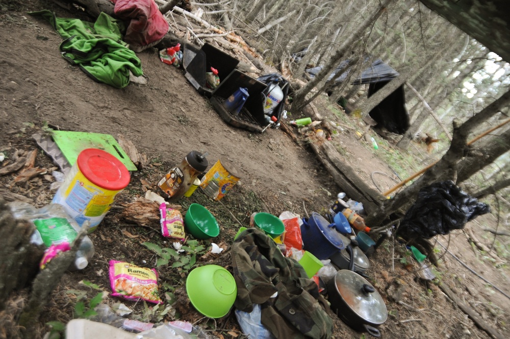 Operation Flypaper: Colorado Guardsmen assist law enforcement agencies in largest marijuana bust in southern Colo.