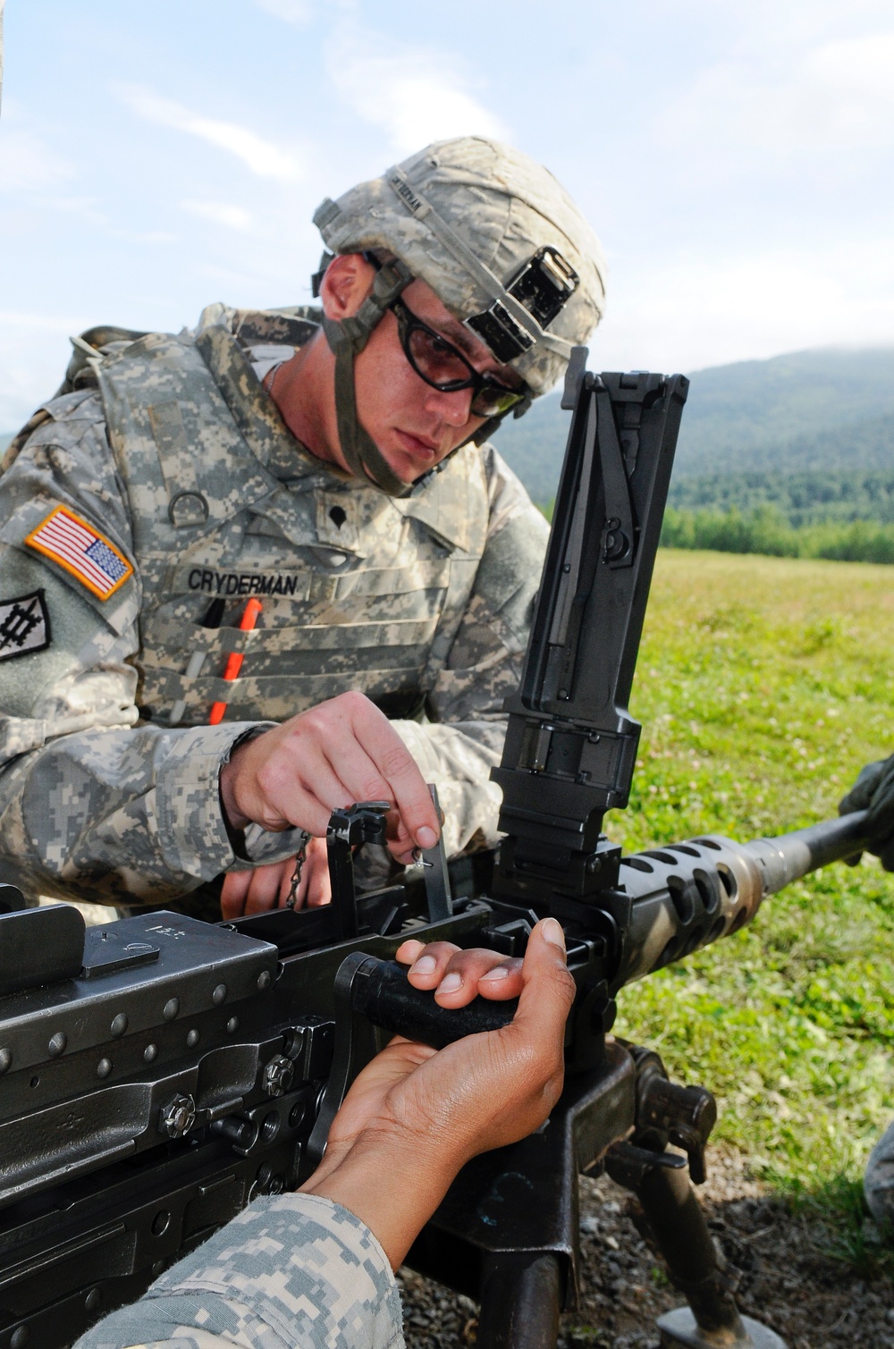 6th Engineer Battalion M2 .50 Caliber Machingun Qualifications