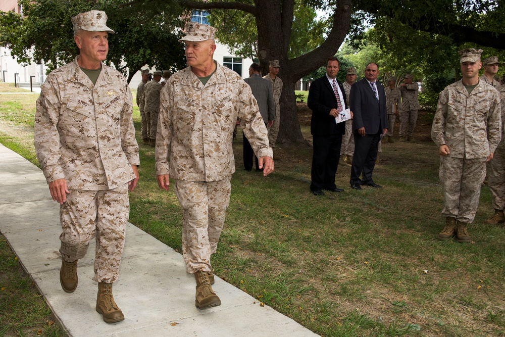 Change of command ceremony