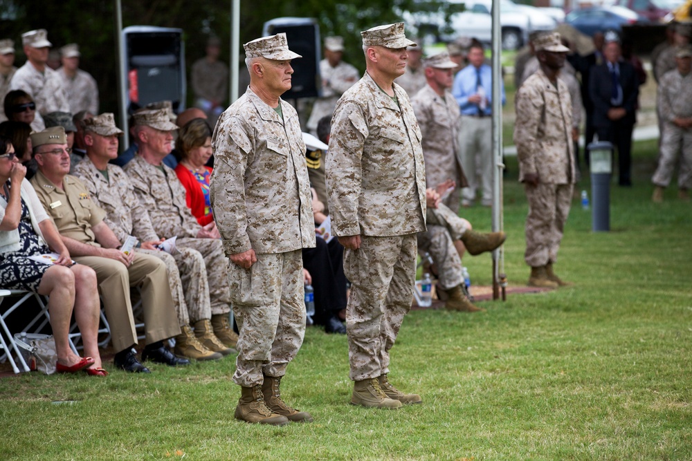 Change of command ceremony