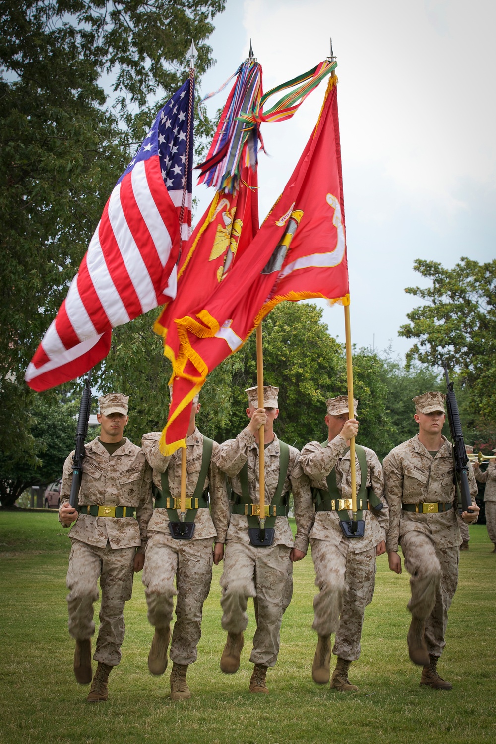 Change of command ceremony