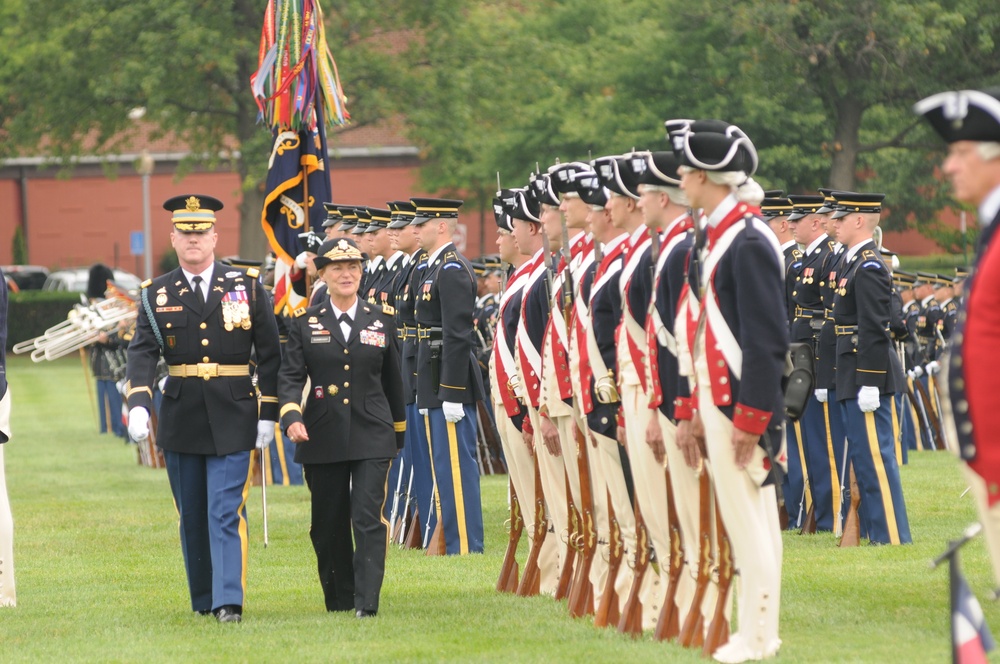 Dunwoody retirement ceremony