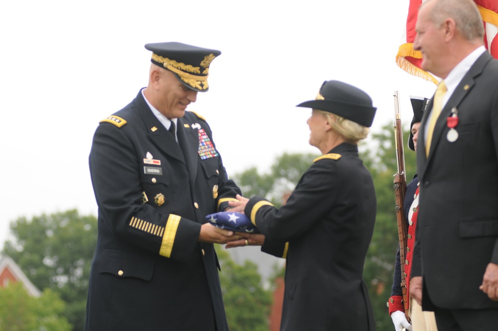 Dunwoody retirement ceremony
