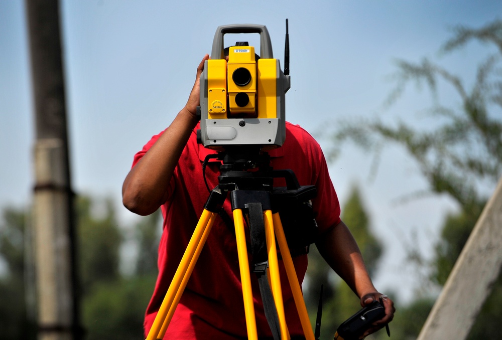 Airmen perform site survey at Kyrgz village for future water pump replacements