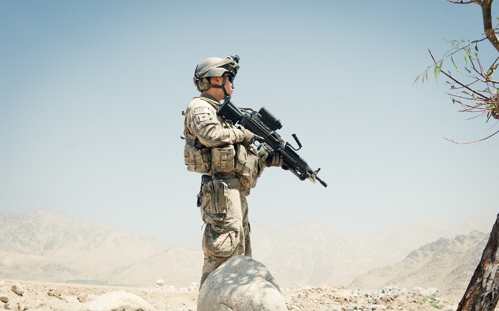 Texas infantry battalion provides security in eastern Afghanistan