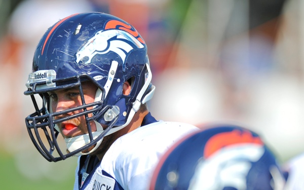 Lieutenant progressing, working hard during Bronco's training camp