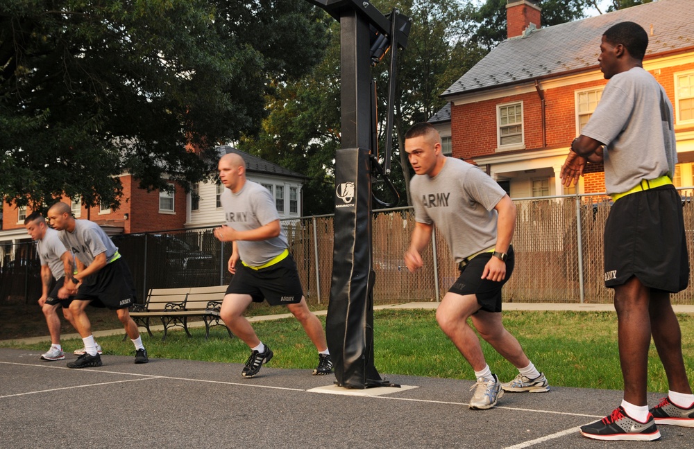 Lessons learned on the court help NCO lead soldiers