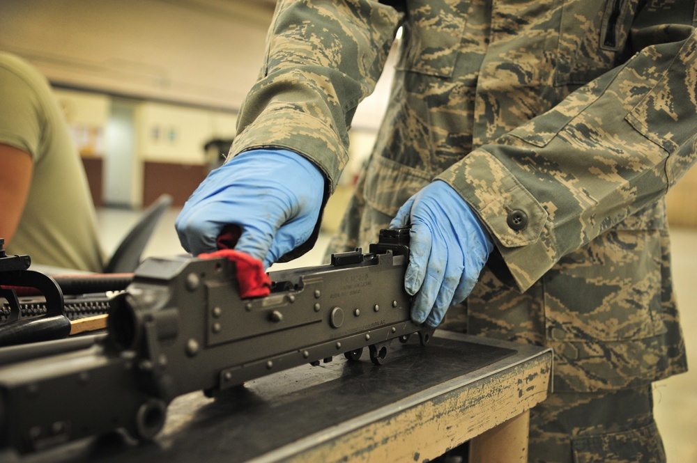 Cannon behind the scenes: Airmen bear arms