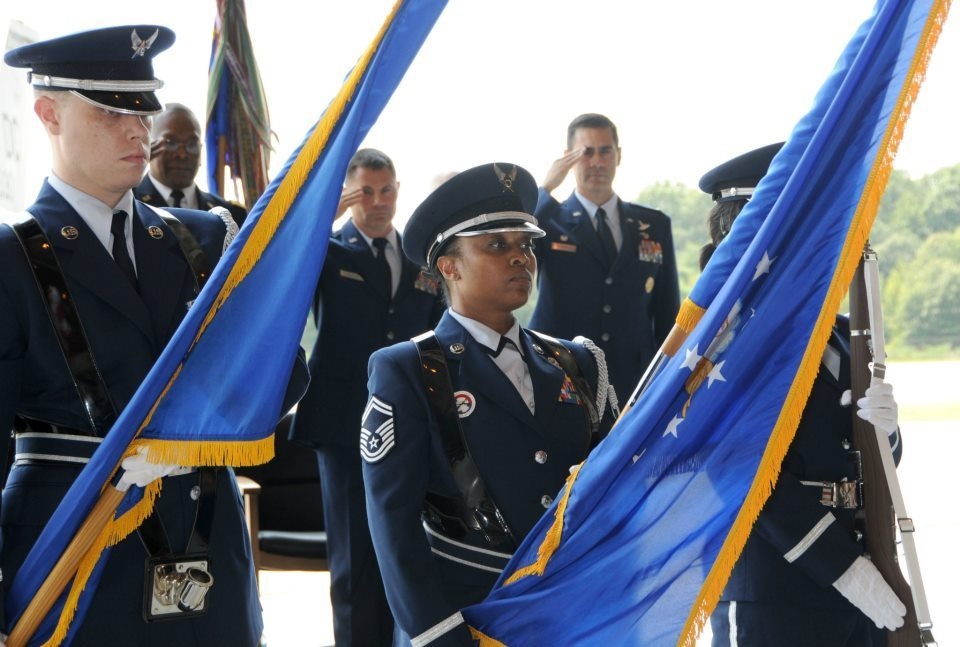 113th Wing Change of Command ceremony