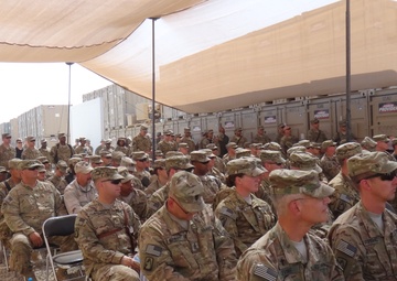 Task Force Hurricane construction project is officially dedicated and named Camp John Pratt