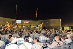 Troops compete in talent show in Afghanistan