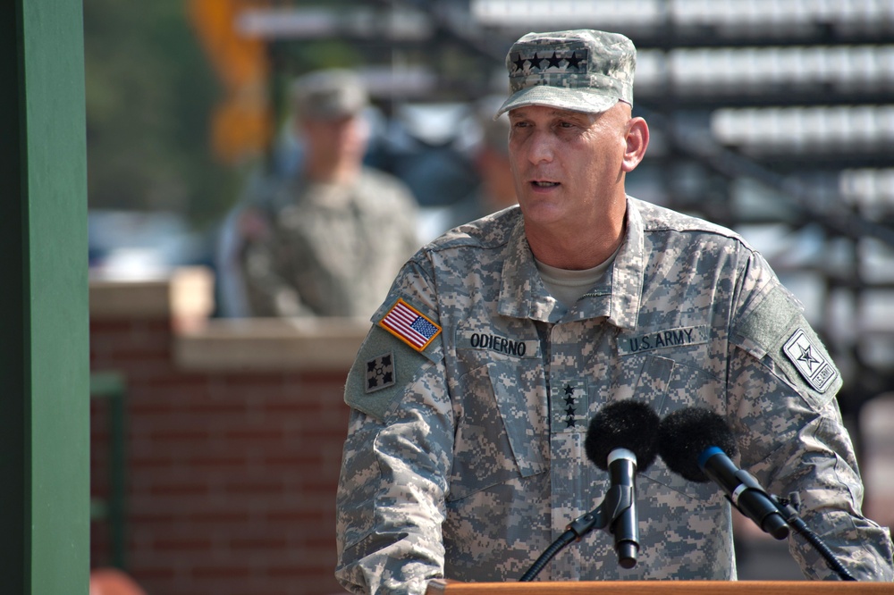 Odierno host brigadier general promotion