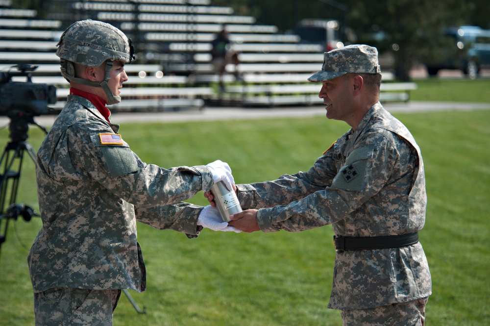 Odierno host brigadier general promotion