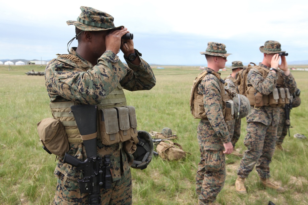 Training at Khaan Quest improves US Marines' observation skills