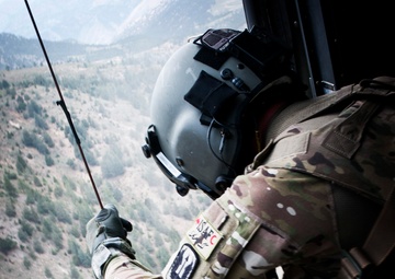 Why we serve: Spc. Terry Mills; US Army National Guard Medevac crew chief sheds retirement for deployment