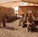 Mortar system range on FOB Geronimo