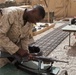 Weapons maintenance on FOB Nolay