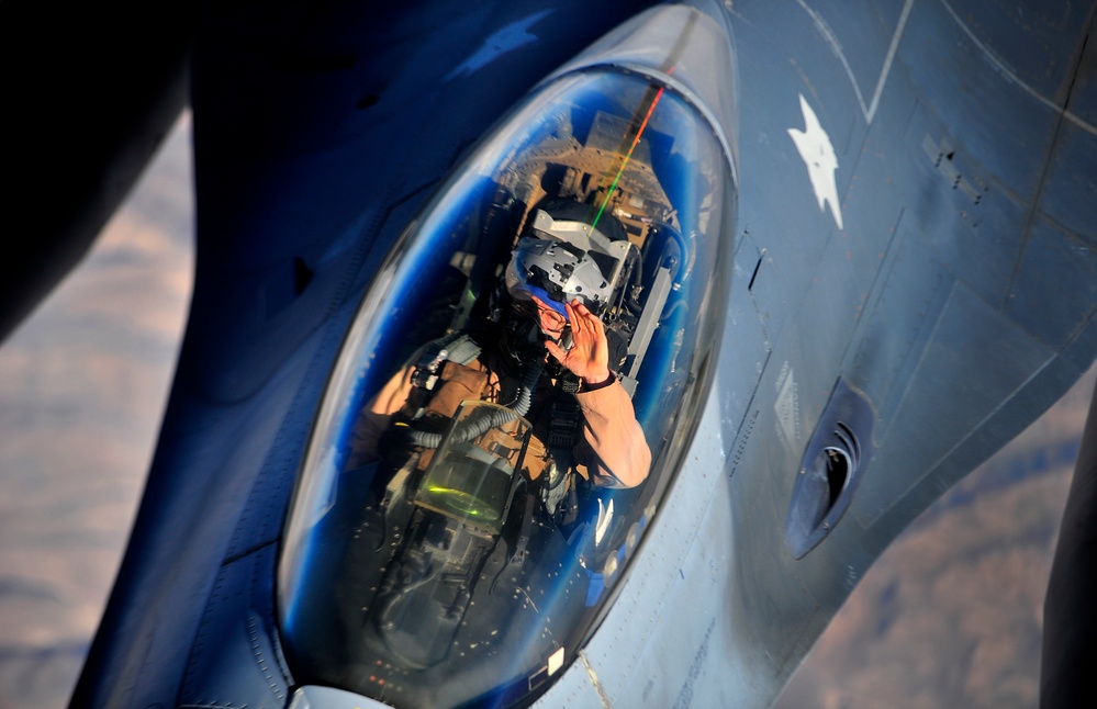 Refueling over Afghanistan