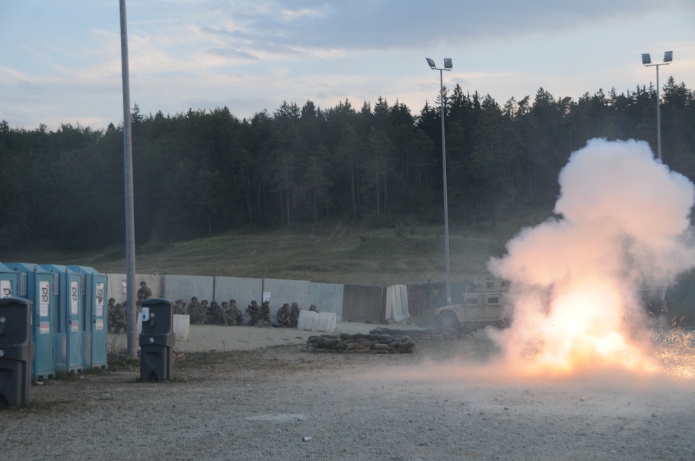 Georgian 12th and 32nd Light Infantry Battalions Mission Rehearsal Exercise