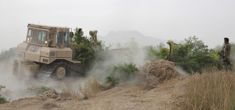 ANSF, ISAF establish vital route, aim for villagers to return