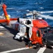 Marines, sailors help Coast Guard with casualty evacuation