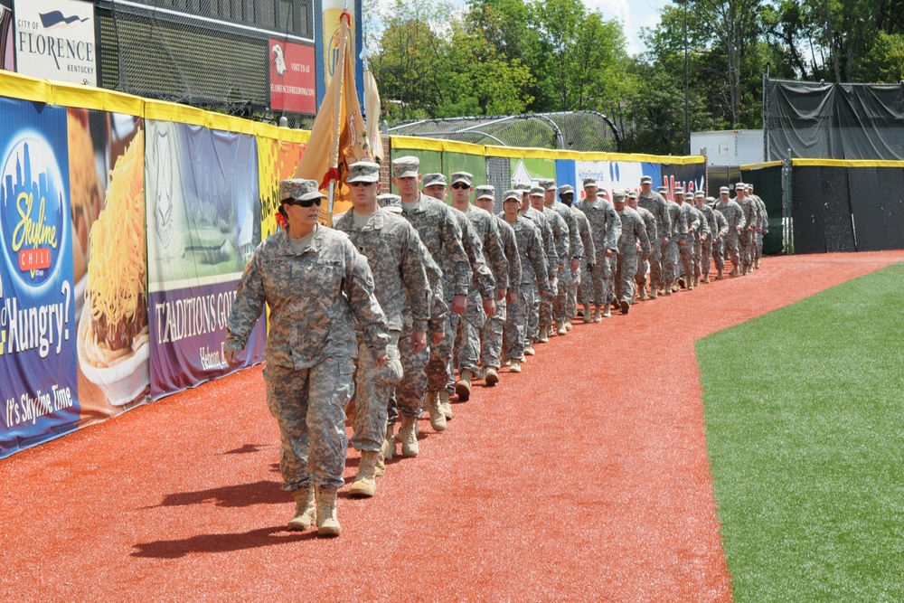 Kentucky Guard welcomes home Northern Kentucky unit