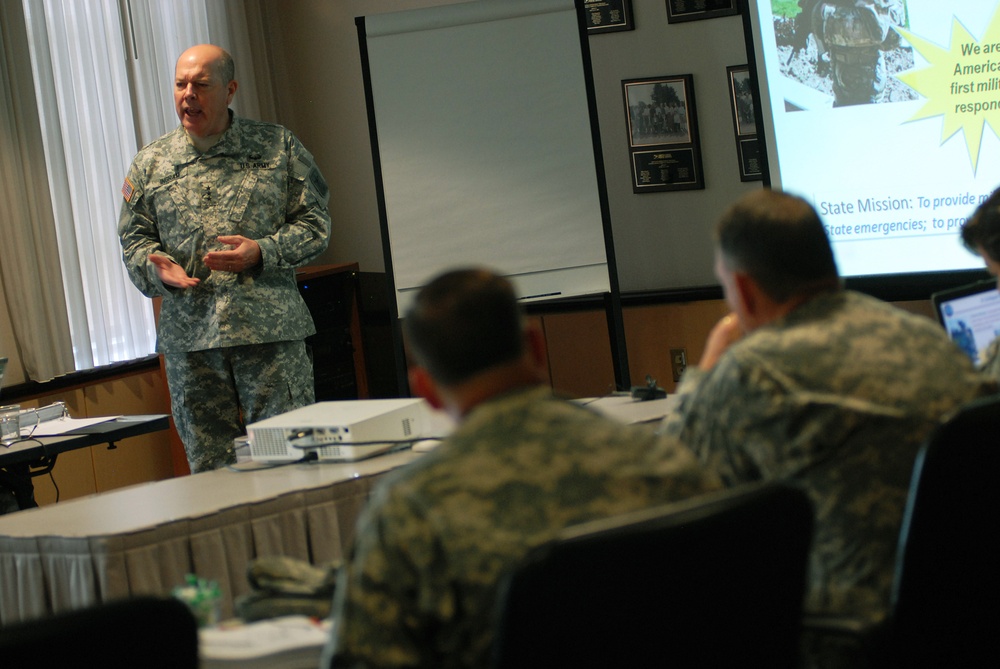 Director of Army National Guard at conference