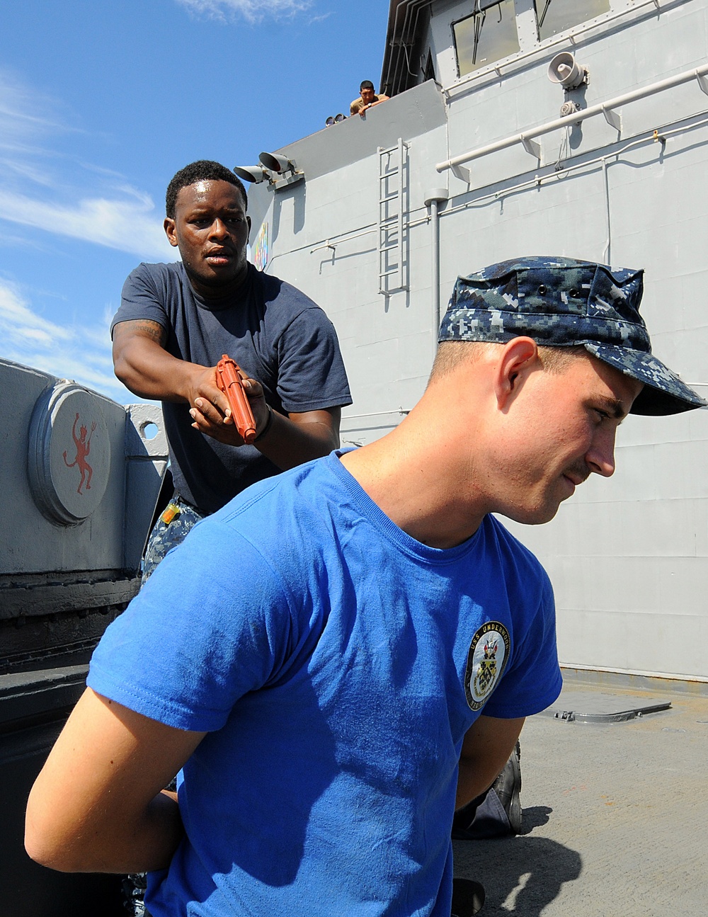 USS Underwood's  reactionary force basic course