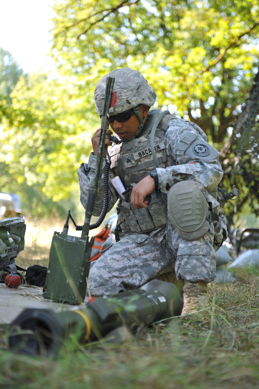 Expert Infantry Badge testing