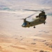 Task Force Corsair Chinook soar over Regional Command-East