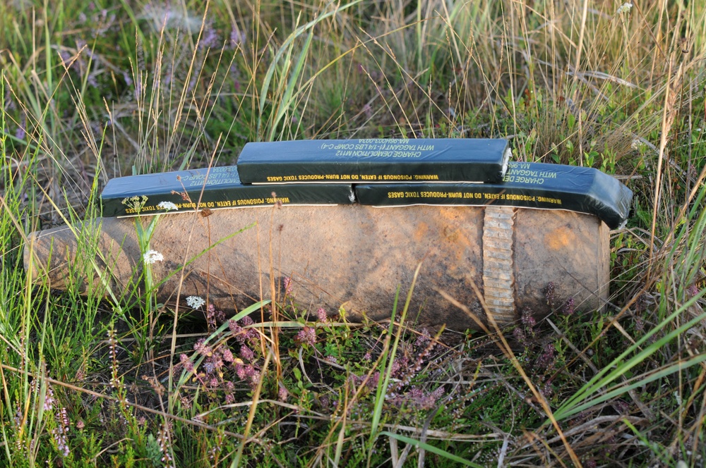 EOD bomb disposal training at JMTC Grafenwoehr