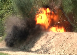 EOD bomb disposal training at JMTC Grafenwoehr